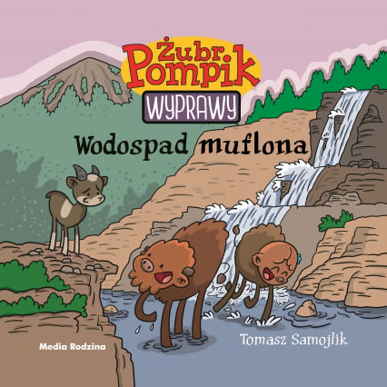 Wodospad muflona. Żubr Pompik - Tomasz Samojlik | okładka