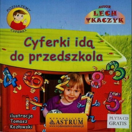 Cyferki idą do przedszkola + CD - Lech Tkaczyk | okładka