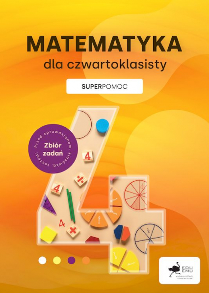 Matematyka dla czwartoklasisty. Superpomoc - Adam Konstantynowicz | okładka