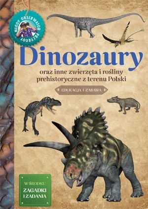 Dinozaury. Młody Obserwator Przyrody wyd. 2023 - Michał Brodacki | okładka