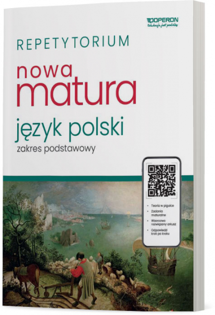 Nowa matura 2024 Język polski repetytorium zakres podstawowy - Aleksandra Marzec | okładka