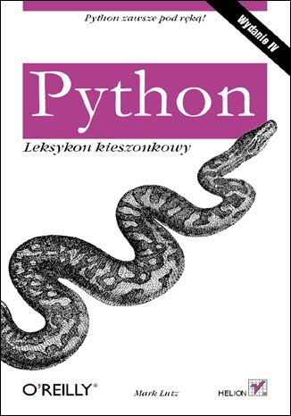 Python. Leksykon kieszonkowy wyd. 4 kieszonkowe -  | okładka