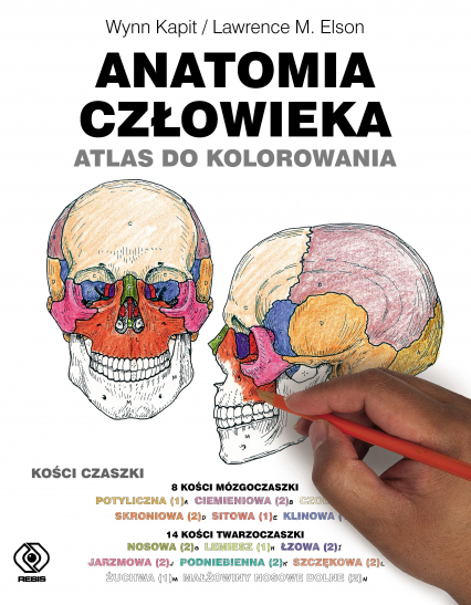Anatomia człowieka. Atlas do kolorowania -  | okładka