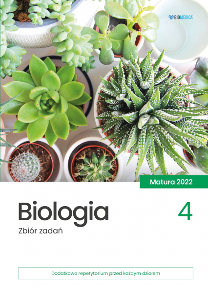 Biologia zbiór zadań matura 2022 Tom 4 -  | okładka