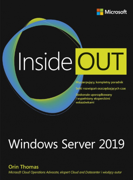 Inside Out. Windows Server 2019 -  | okładka
