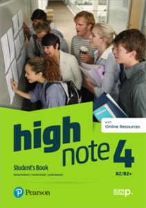 High Note 4 Student’s Book + kod (Digital Resources + Interactive eBook + MyEnglishLab) - Praca zbiorowa | okładka