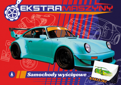 Samochody wyścigowe. Ekstramaszyny - Kochanowska Sabljak Agnieszka, Marek Regner | okładka