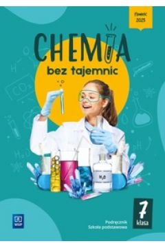 Chemia bez tajemnic podręcznik klasa 7 szkoła podstawowa - Aleksandra Kwiek | okładka