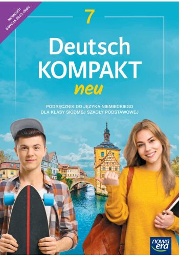 Język niemiecki das ist deutsch kompakt NEON podręcznik dla klasy 7 szkoły podstawowej EDYCJA 2023-2025 - Jolanta Kamińska | okładka