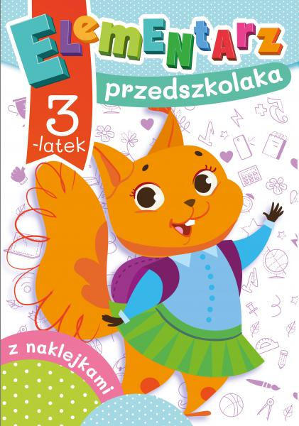 3-latek. Elementarz przedszkolaka - Dorota Krassowska | okładka
