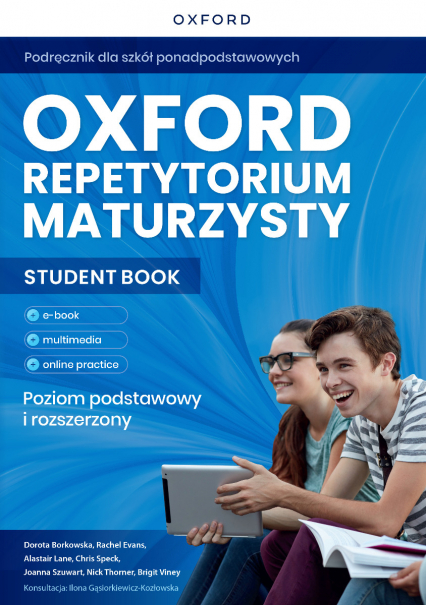 Oxford Repetytorium Maturzysty Matura 2023 poziom podstawowy i rozszerzony + Online Practice - Opracowanie Zbiorowe | okładka