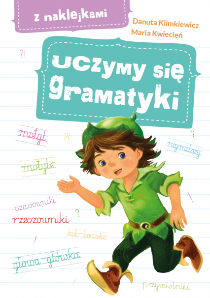 Uczymy się gramatyki z naklejkami - Danuta Klimkiewicz, Kwiecień Maria | okładka