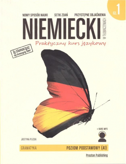 Niemiecki w tłumaczeniach. Gramatyka 1. Poziom A1 + CD wyd. 2 - Opracowanie Zbiorowe | okładka