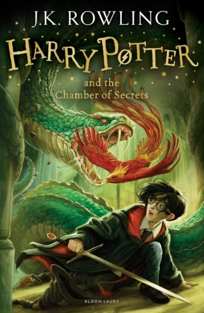 Harry Potter and the Chamber of Secrets wer. angielska - J.K. Rowling | okładka