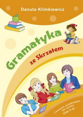 Gramatyka ze skrzatem - Danuta Klimkiewicz | okładka