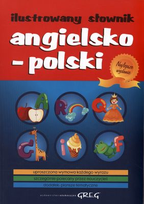 Ilustrowany słownik angielsko-polski - Opracowanie Zbiorowe | okładka