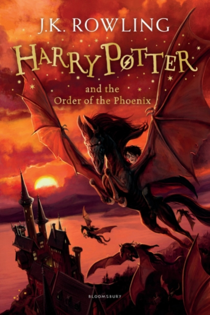 Harry Potter and the Order of the Phoenix wer. angielska - J.K. Rowling | okładka