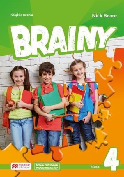 Brainy klasa 4 Książka ucznia (reforma 2017) - Nick Beare | okładka