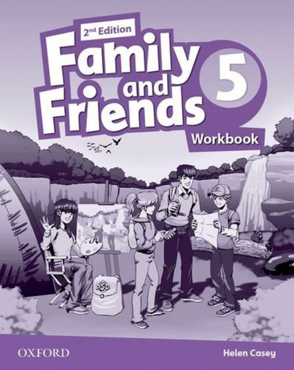 Family and Friends 5 2nd edition Workbook - Casey Helen | okładka