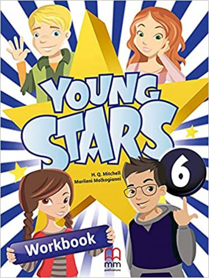 Young Stars 6 Workbook (Includes Cd-Rom) - Malkogianni Marileni, T.J. Mitchell | okładka