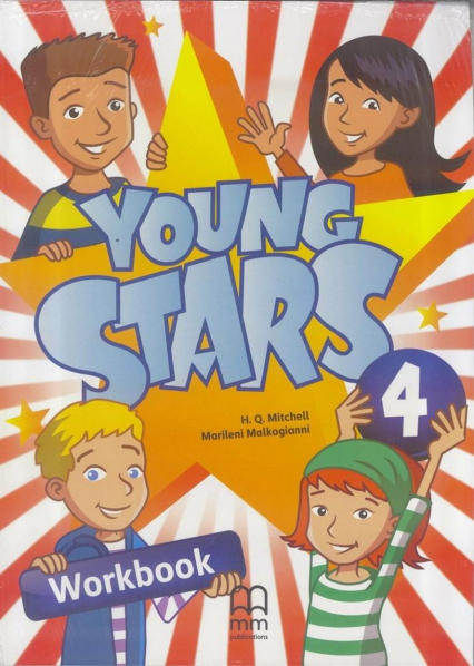 Young Stars 4 Workbook (Includes Cd-Rom) - Malkogianni Marileni, T.J. Mitchell | okładka