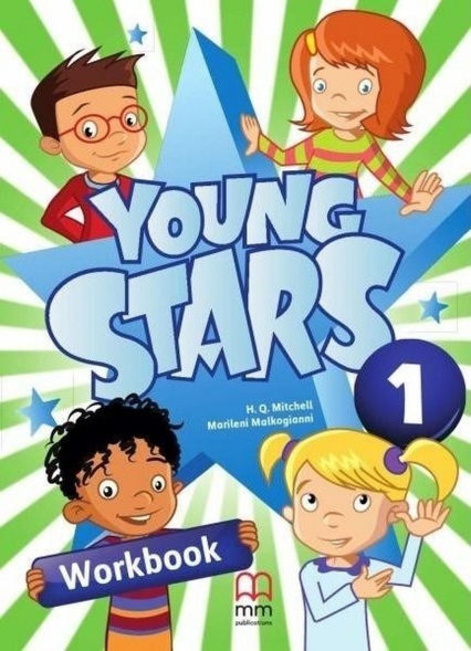 Young Stars 1 Workbook (Includes Cd-Rom) - Malkogianni Marileni, T.J. Mitchell | okładka