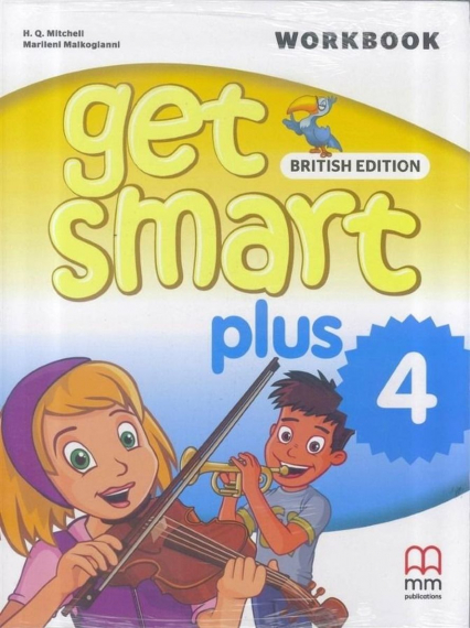 Get Smart Plus 4 Workbook (Includes Cd-Rom) - Malkogianni Marileni, T.J. Mitchell | okładka