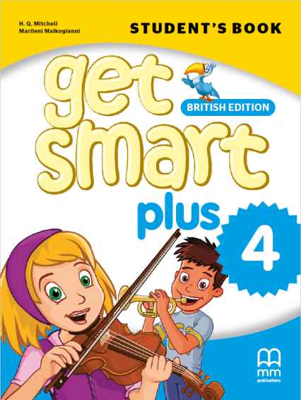 Get Smart Plus 4 Student`S Book - Malkogianni Marileni, T.J. Mitchell | okładka