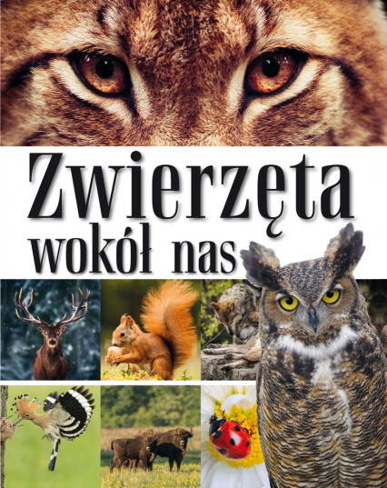 Zwierzęta wokół nas. Encyklopedia dla dzieci - Opracowanie Zbiorowe | okładka