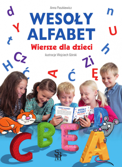Wesoły alfabet. Wiersze dla dzieci - Anna  Paszkiewicz | okładka