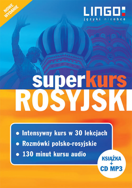 Rosyjski superkurs książka + CD - Mirosław Zybert | okładka