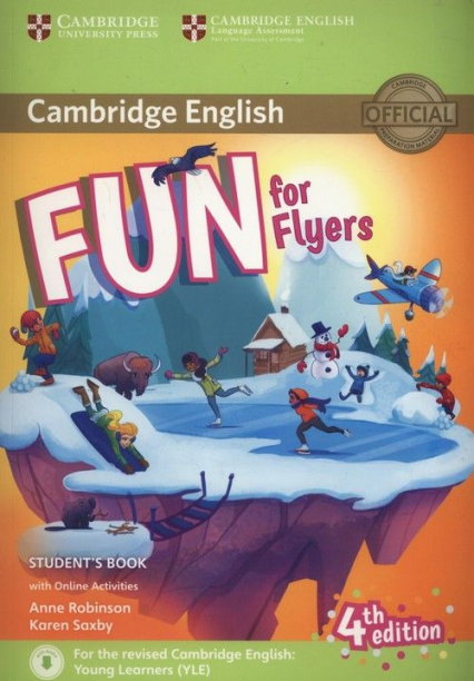 Fun for Flyers Student's Book + Online Activities -  | okładka