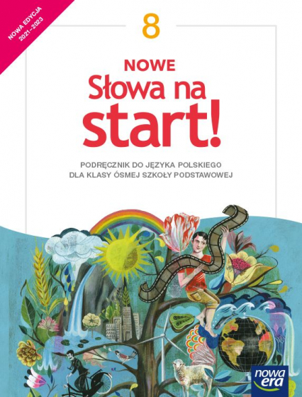 Język polski Nowe Słowa na start! podręcznik dla klasy 8 szkoły podstawowej edycja 2020-2023 - Praca zbiorowa | okładka