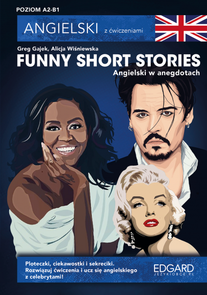 Funny Short Stories. Angielski w anegdotach wyd. 2 - Anna Kamont | okładka
