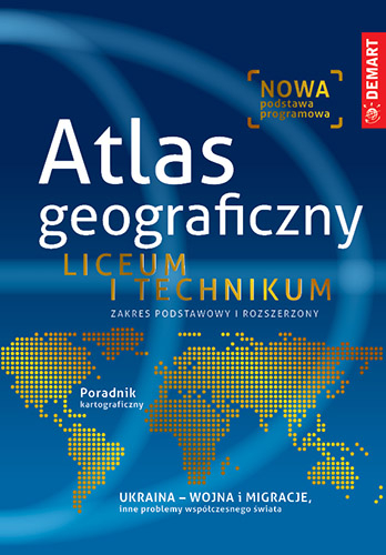 Atlas Geograficzny. Liceum i technikum - Opracowanie Zbiorowe | okładka