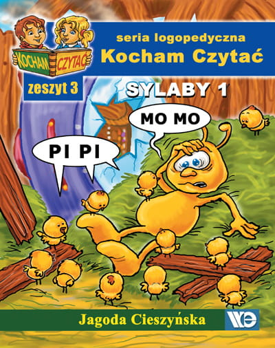 Kocham czytać Zeszyt 3 Sylaby 1 (M, P) - Jagoda Cieszyńska | okładka