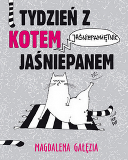 Tydzień z kotem jaśniepanem. Jaśniepamiętnik - Magdalena Gałęzia | okładka