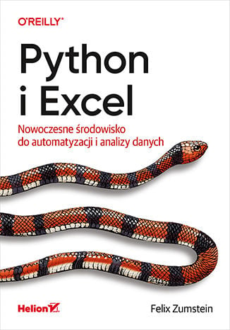 Python i Excel. Nowoczesne środowisko do automatyzacji i analizy danych -  | okładka