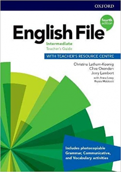 English File Intermediate Teacher's Guide + Teacher's Resource Centre - Latham-Koenig Christina, Oxenden Clive | okładka