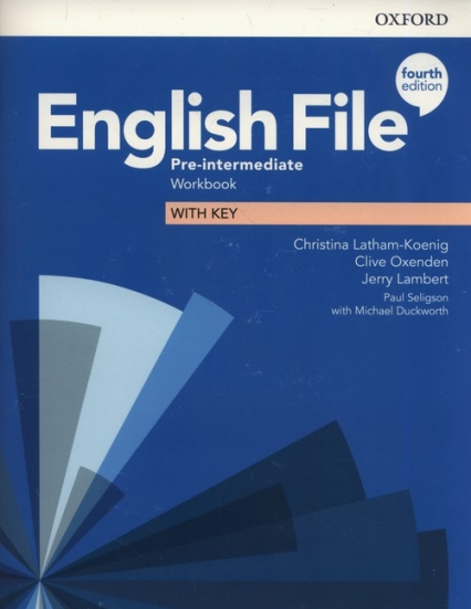 English File Pre-Intermediate Workbook with Key - Latham-Koenig Christina, Oxenden Clive | okładka