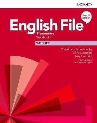 English File Elementary Workbook with Key - Latham-Koenig Christina, Oxenden Clive | okładka