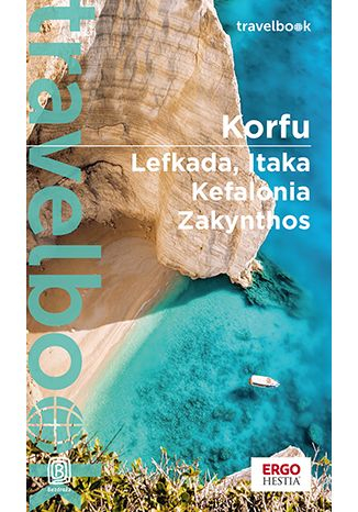 Korfu. Lefkada, Itaka, Kefalonia, Zakynthos. Travelbook wyd. 2023 - Korwin-Kochanowski Mikołaj | okładka