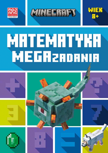 Matematyka. Megazadania. Minecraft 8+ - Lipscombe Dan | okładka