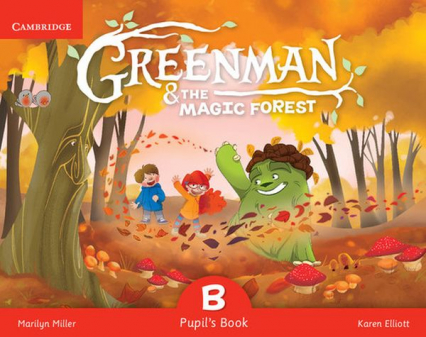 Greenman and the Magic Forest B Pupil's Book with Stickers and Pop-outs -  | okładka