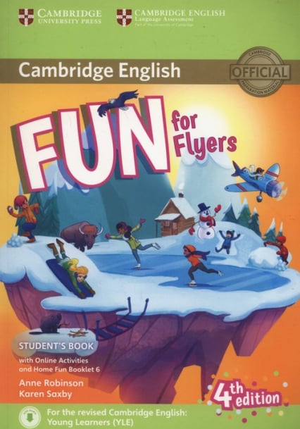 Fun for Flyers Student's Book + Online Activities + Audio + Home Fun Booklet 6 -  | okładka
