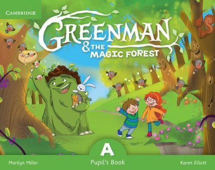 Greenman and the Magic Forest A Pupil's Book with Stickers and Pop-outs -  | okładka