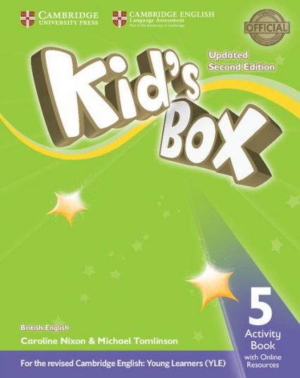 Kid's Box 5 Activity Book + Online - Nixon Caroline, Tomlinson Michael | okładka