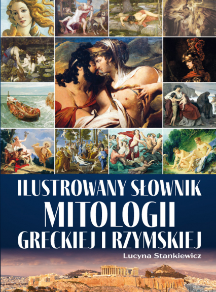 Ilustrowany słownik mitologii greckiej i rzymskiej -  | okładka