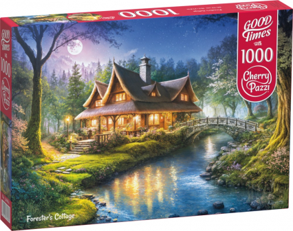 Puzzle 1000 CherryPazzi Forester's Cottage 30684 -  | okładka