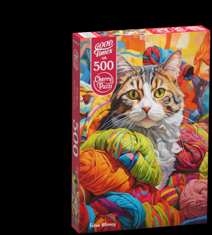 Puzzle 500 CherryPazzi Feline Whimsy 20098 -  | okładka